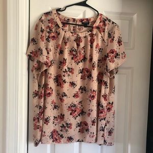 Torrid Sheer Blouse with Skull Design